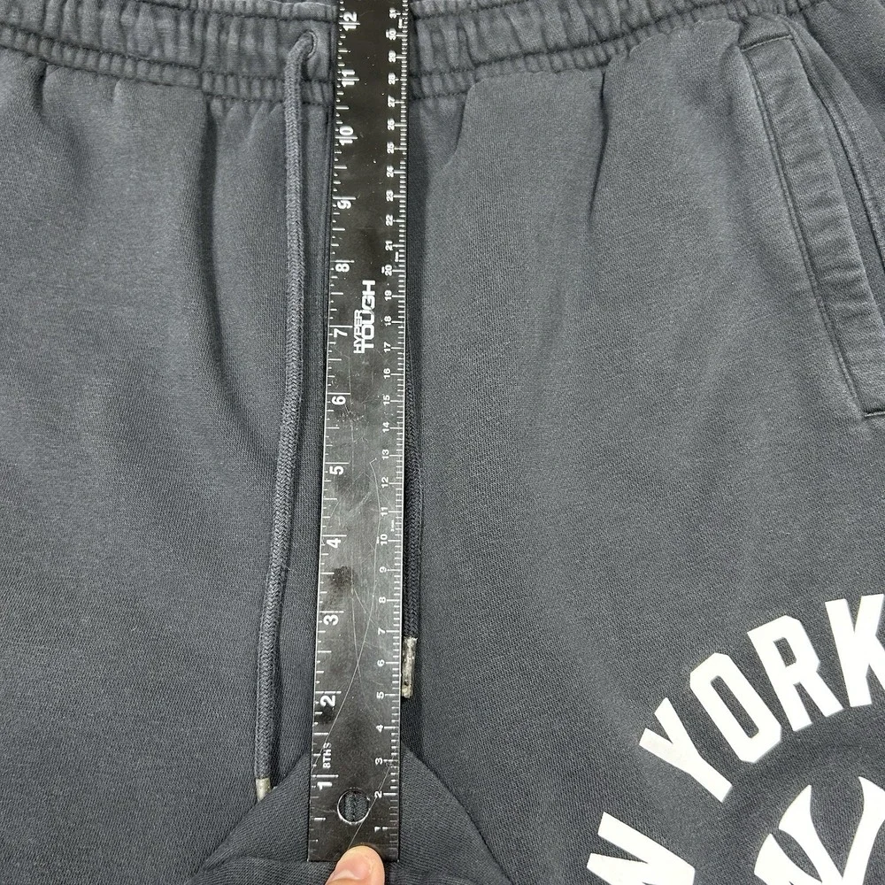 Nike New York Yankees Arched‎ Kicker Shorts Mens 2XL Black Drawstring MLB sweat